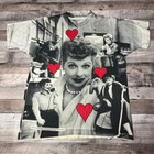 I Love Lucy Shirt Adult Xl White Aop 90s Vintage Desi Arnaz Nostalgia