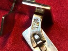 Vtg 925 Sterling Silver  Cufflinks  Mema  Cuff Links 