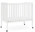 Cunas Para Bebes Portable Cama Para Infantil Rolling Baby Crib   Mattress White