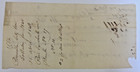 Original 1840 City Of Pensacola Signed Tax Receipt For Slave Ownership  Guardian