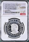 1776-2026 President Trump    lady Liberty    1 Oz Silver Medal  Ngc Pf70 - 1 Of 2000