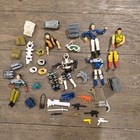 Huge Lot Of Vintage 1980s G i  Joe Accessories Weapons Backpacks Guns Parts