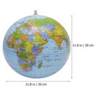 Inflatable World Globe Beach Ball Educational Toy Fun Learning Globe Ball