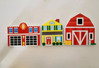 22 Piece Melissa   Doug Wooden Pretend Play Lot Farm   Town Cars Animals People