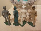 Vintage Barclay Manoil   3  Tall Lead Figures Lot 4