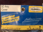       new -expedited           Hubbell Hbl77cm74wo  50a Receptacle Weatherproof Cover