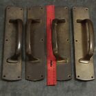 Priced Per Pair  Turn Of The Century - 30s R w Leggott Brass Door Handles pulls