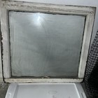 Vintage 1940 Wood Sash Clear Glass Window  26    W X 23    L
