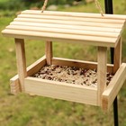 New Bird Feeders For Outside Hanging  Wild Feeder House Cardinals Finches Wooden