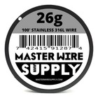 Stainless Steel 316l - 100  - 26 Gauge Wire - 100ft - 0 4mm - 0 016in - Made