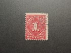 Us Stamp Scott   J29 1894 1c Postage Due  Vermillion   Perf 12 Unwatmkd   F  Og
