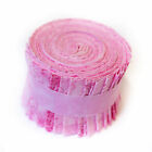 18 -pc It s All Pink Jelly Roll 2 5  Pre-cut 100  Cotton Fabric Quilting Strips