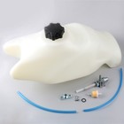 Plastic Gas Fuel Tank   Cap   Petcock For Honda Trx250x Trx300ex Natural