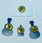 Lot Of 4 Vintage Texas Lapel Pins Plastic Austin Lubbock Big Spring