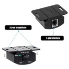 Universal Car Amplifier Bass Knob With 4-pin Cable 5m 1pcs                      