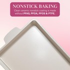 Paris Hilton Deluxe Roasting Pan Set Heavy Duty Nonstick Bakeware Silicone