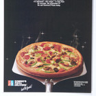1987 Domino s Pizza Hot   Fresh  Less Than 30 Minutes Vintage Original Print Ad