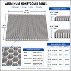 Aluminum Honeycomb Core Panel 20 X 16 Inches