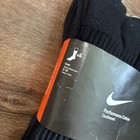 Nike Performance Cotton Cushioned Socks Mens Size 8-12 Black Crew 6 Pairs New