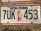 Vintage New York State Statue Of Liberty License Plates