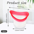 2pcs Eye Wash Cup Eye Wash Cleaner Kit Silicone Eyes Cleaning Cup For Rinse Port