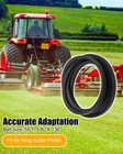 Deck Belt Fit For King Kutter 167133 Fm60 5  Finishing Mower  5 8  X 136  Hea   