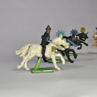 Lot Of Vintage Britains Ltd  Deetail 1971 Medieval Knights Soldiers Horses