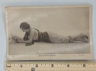 Antique Rppc Photo Postcard Actress Pretty Lady Gertie Miller Costume Barefoot