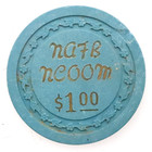 Nellis Air Force Base  nafb   ncoom  Casino - Las Vegas  Nevada  - 1 Chip - 1946