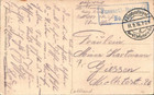 Postcard Greetings From Latvia Mitau Hotel Kurland 1916