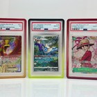 Premium Bumper Guards     Tpu Graded Card Case With Clear Backplate For Psa   More