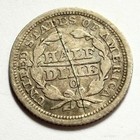 1853 Seated Liberty Arrows At Date Half Dime Silver United States Coin