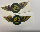 Sensenich Bros  Propeller Aircraft Decal Set Of 2 