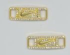 Custom Nike   Jordan Replacement Lace Tags Shoe Badge New Choose Your Color      