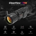 New Thermal Imaging Riflescope 384x288 35mm Lens Night Vision Scope 64gb Storage
