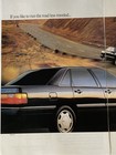 1986 Audi Quattro Print Ad