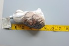 Old World Collection Old English Sheepdog Glitter Glass Christmas Dog  Ornament