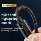 Fast Charging Braided Charger Data Cord Usb Type-c For Iphone 17 16 15 Cable Lot