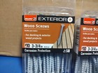 2ea Phillips Buglehead Coarse Thread Exterior Wood deck Screws    10x3-3 4  50ea