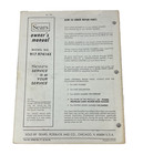 Sears Craftsman Owners Manual For 22  Power Propelled Lawn Mower 917 974143 Vtg