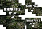 Warhammer 40k Tournament Terrain Bases - Overgrown