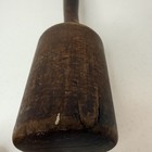 Antique Primitive Wooden Potato Masher 12    Vintage Farmhouse Kitchen Tool Pastel