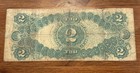 Series 1917  2 Legal Tender Note Two Dollar Large Bill     Circulated