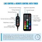 15 Inch Timer Color Fish Tank Led Submersible Aquarium Light With Remote smal   