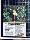 1980 Apple Computer Vtg Print Ad How Do You Use Your Computer  Contest 8 5x11 In