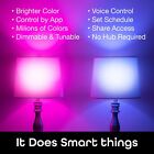 Geeni Prisma Plus 800 Wi-fi Led Smart Light Bulb Voice Control 4 Pack