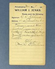 1904 Antique Pharmacy Postal Card William J  Jenks Philadelphia Med History