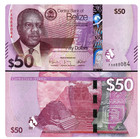 2025 Belize 50 Dollars P 77 Fa Prefix Unc New Banknote