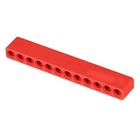 Toolcool 10 Pcs 12 Holes Hex Bit Holder Organizer Screwdriver 12 Holes  Red