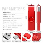 256gb Usb 2 0 Flash Drive Memory Photo Stick For Phone Pc Laptop Type-c 2in1
